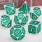 Metal DND Dice Dragon Dice Set Dungeon and Dragon D&D Polyhedral Dice RPG D and D Role Playing Games D20 D12 D10 D8 D6