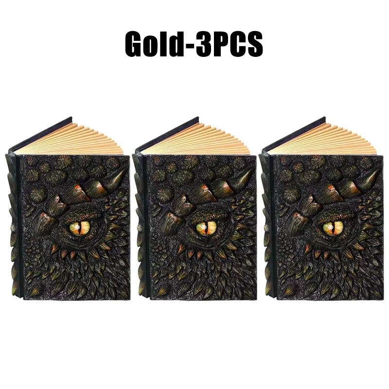 3D Dragons Journal Writing DND Notebook Refillable Notebook for Dungeons and Dragons Accessories/D&D DM Master Gifts