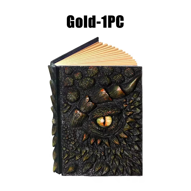 3D Dragons Journal Writing DND Notebook Refillable Notebook for Dungeons and Dragons Accessories/D&D DM Master Gifts